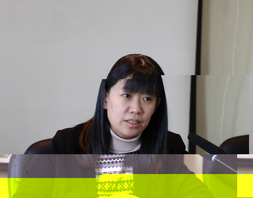 黨委副書記楊楠傳達會議精神